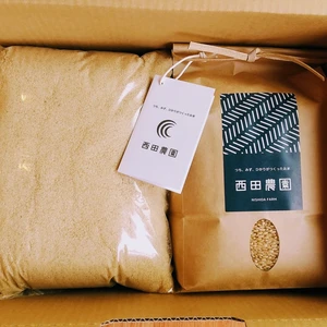 【米ぬか1kg & 玄米2kg】特別栽培米コシヒカリ・令和4年産・有機・低農