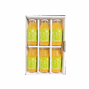 【6本セット】 三ヶ日青島みかんジュース ストレート100％　180ml×6本