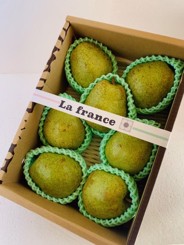 とろける口福‼️山形特産ラフランス【2キロ2L】