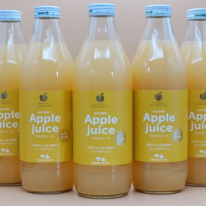 りんごジュース（シナノゴールド）1000ml×6本入り