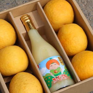 贈り物に♪　はるかジュース720ｍｌ　河内晩柑「和製グレープフルーツ」6個　