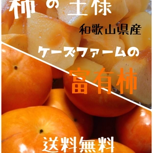 和歌山県産　富有柿（訳あり品）L〜3Lサイズ