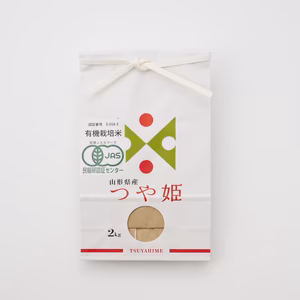 令和7年産　JAS有機栽培つや姫白米2㎏