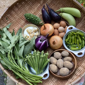 旬の野菜おまかせセット　平飼い卵入ります(写真はイメージです)