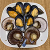 漁師が密かに食べている二枚貝のセット（アカザラ貝1kg,ムール貝1kg）