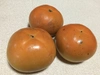 メール便！条紋が入った見た目が悪いが甘い！熊本の太秋柿の乾燥チップ！1袋約1個分