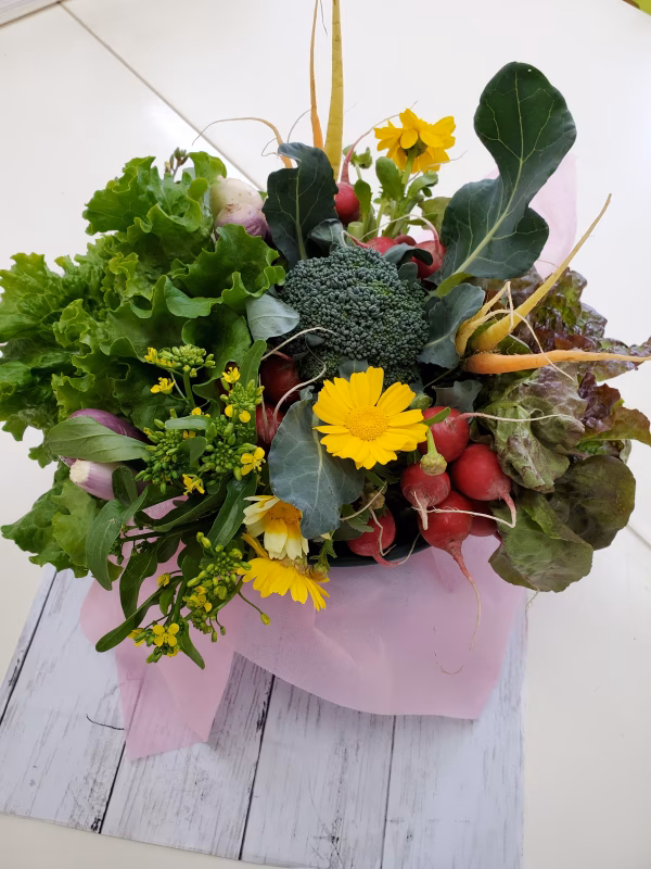 母の日ギフト　ベジフラワー