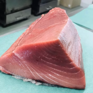富山の熟成天然本マグロ　ブロック(皮付き)➖60℃冷凍　　半身4分割