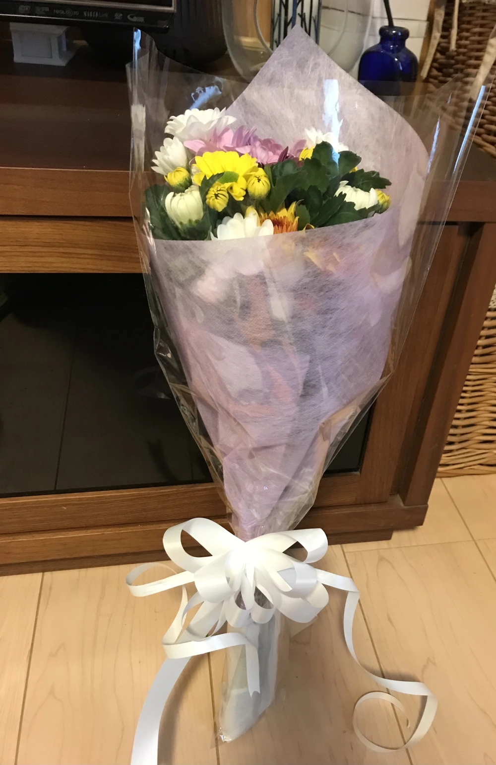 大分県産仏花と白菊マムセット