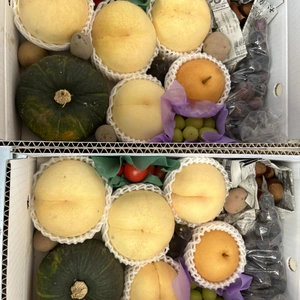 【7周年福袋】ヨシヒコの謎箱(桃、葡萄、梨その他)/4キロ箱使用
