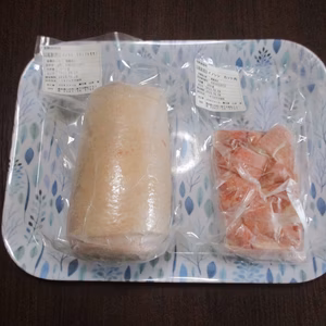 猪　(湯ムキ皮付ブロック肉）+カット肉