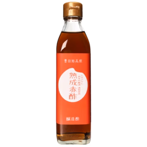 フードロス削減！　ミネアサヒ 純米吟醸酒 酒粕使用 熟成赤酢300ml