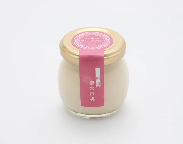 一果のフルーツプリン　清水白桃　6個入　