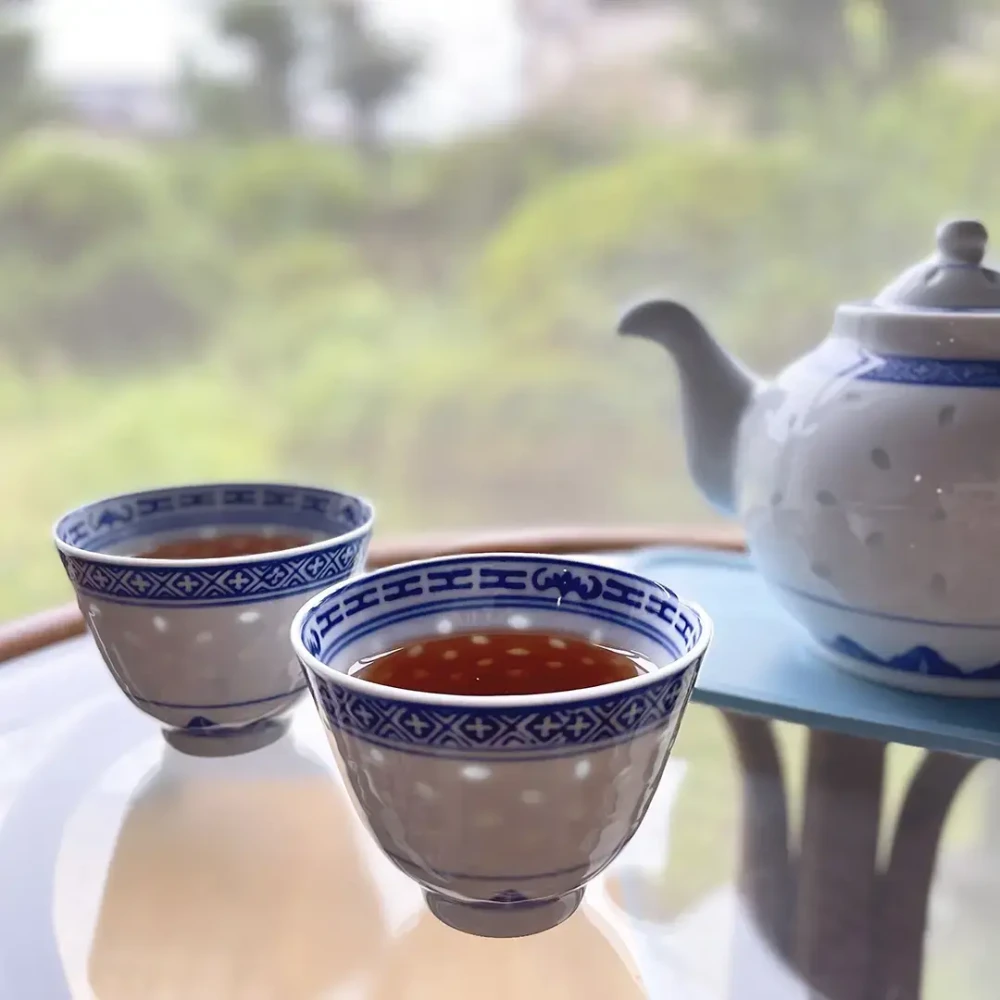 釜炒烏龍茶「葉と日と火」（リーフ）