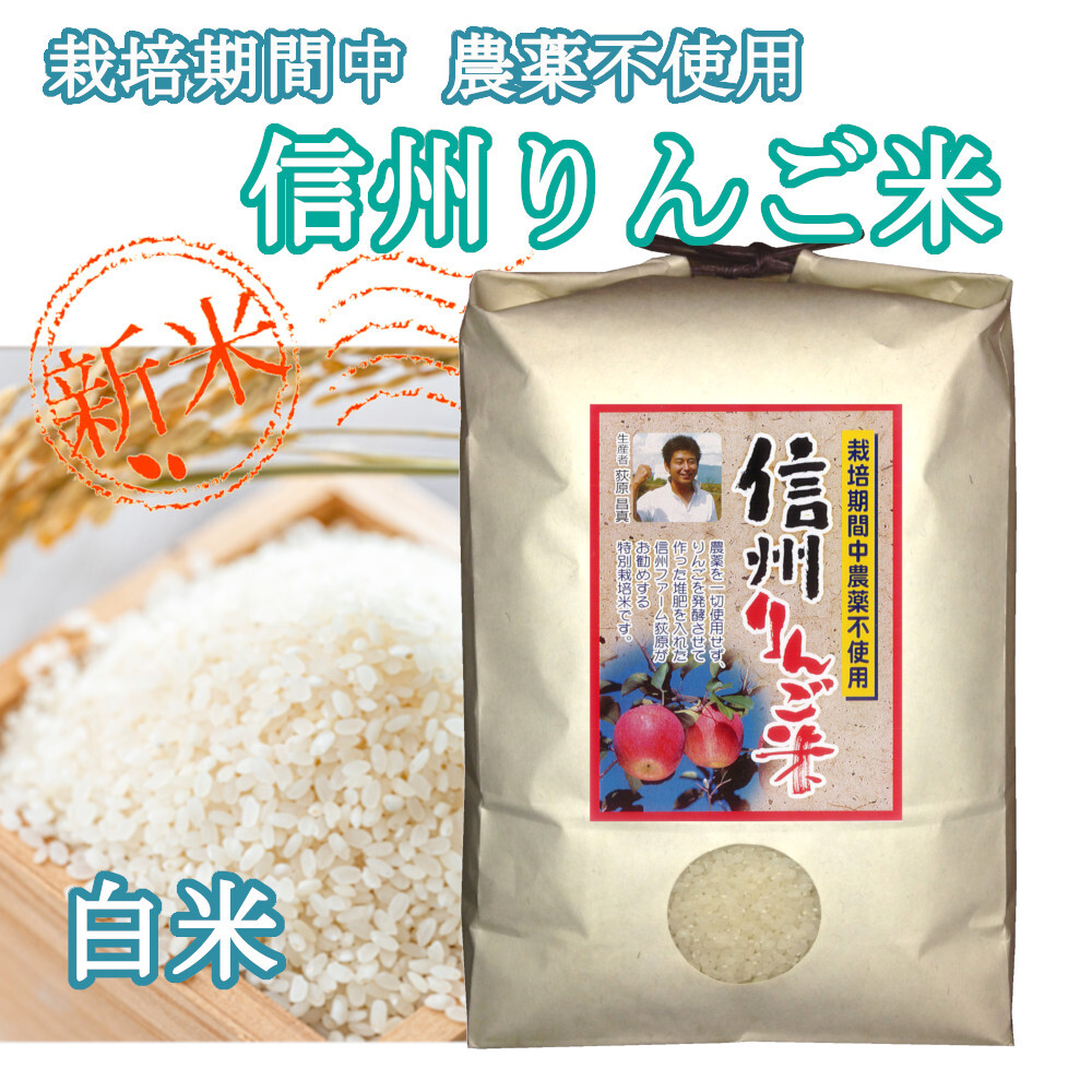 大幅値下げ中農薬不使用 無化学肥料 除草剤不使用 ヒノヒカリ 白米