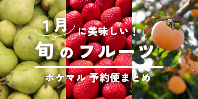 2024年版】1月が旬の果物（りんご・みかん・いちご 等）旬食材 予約・購入も【フルーツ】 | 農家漁師から産地直送の通販