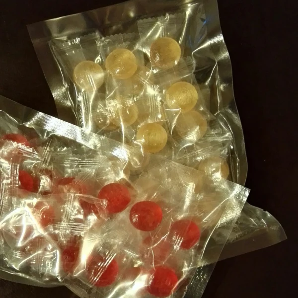 【送料無料】フルーツキャンディ40個（ふじ20、巨峰20）#果汁飴