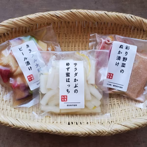 うるおい春夏秋冬　漬物３点セット（箱入り）