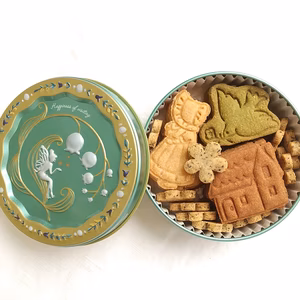 一期一会のお米のクッキー缶鈴蘭『旅立ち・おかえり』【小麦卵乳蜂蜜不使用】