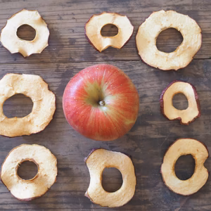 パリパリ食感のドライりんご（ネオニコ系農薬不使用/特別栽培認証りんご使用）