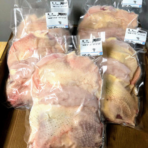 鶏肉　ほんものかしわ5羽セット　750